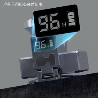 ĐÈN PIN ĐỘI ĐẦU SIÊU SÁNG HIỂN THỊ PIN B01