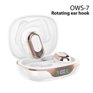 Tai nghe bluetooth DOLLY OWS-7 Hàng Công Ty, Thiết Kế Đẹp Mắt, móc đeo vành tai sang trọng