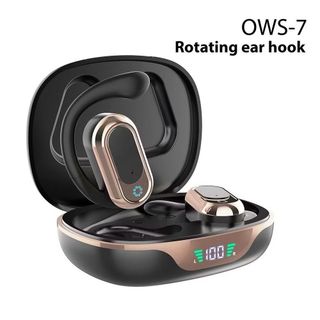 Tai nghe bluetooth DOLLY OWS-7 Hàng Công Ty, Thiết Kế Đẹp Mắt, móc đeo vành tai sang trọng