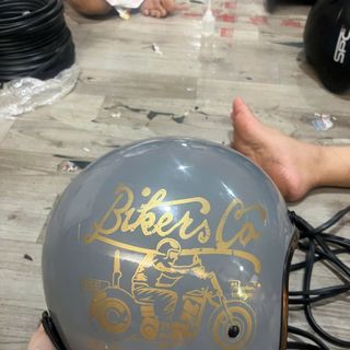 Nón bảo hiểm 3/4 đầu có lồng tháo rời tiện lợi