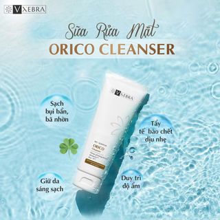 Sữa rửa mặt phù hợp mọi loại da Vxebra Orico Cleanser làm sạch sâu, dịu nhẹ, bảo vệ và sáng da