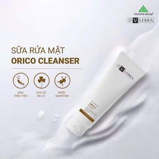 Sữa rửa mặt phù hợp mọi loại da Vxebra Orico Cleanser làm sạch sâu, dịu nhẹ, bảo vệ và sáng da