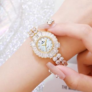 SET QUÀ QUỐC TẾ PN ĐỒNG HỒ NỮ CHÍNH HÃNG FUNMEI F2054 ĐÍNH SWAROSKI FULLBOX TEM HÃNG