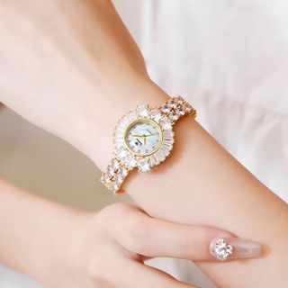 SET QUÀ QUỐC TẾ PN ĐỒNG HỒ NỮ CHÍNH HÃNG FUNMEI F2054 ĐÍNH SWAROSKI FULLBOX TEM HÃNG