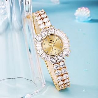 SET QUÀ QUỐC TẾ PN ĐỒNG HỒ NỮ CHÍNH HÃNG FUNMEI F2054 ĐÍNH SWAROSKI FULLBOX TEM HÃNG