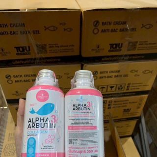 Sữa tắm trắng Alpha Arbutin Thái