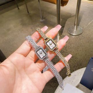 ĐỒNG HỒ NỮ CHÍNH HÃNG FUNMEI F2075 MẶT CN ĐÍNH ĐÁ PHA LÊ FULLBOX TEM HÃNG