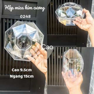 Hộp mica kim cương 0248
