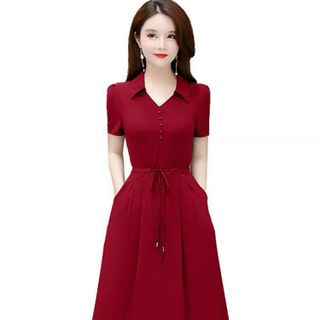 Đầm trung niên sang trong bigsize cao cấp dự tiệc thiết kế dáng suông đẹp cho mẹ - HN03 XANH