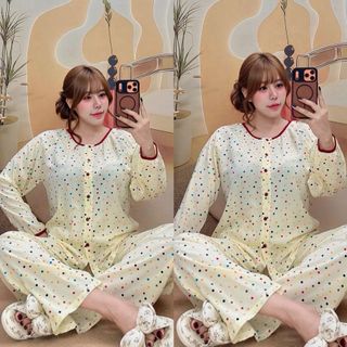 Đồ Bộ Cotton 2da rap lăng phối viền bao đẹp ( nhận sản xuất theo yêu cầu )