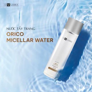 Nước tẩy trang sạch sâu Vxebra Orico Micellar Water dịu nhẹ cấp ẩm giúp làn da mịn màng và tươi trẻ