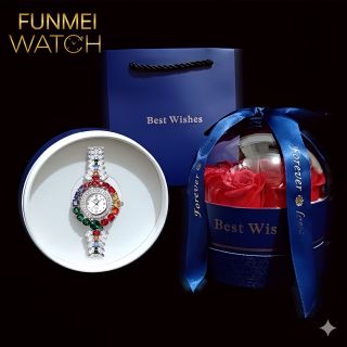 HỘP HOA QT PHỤ NỮ QUẢ CẦU TRONG SUỐT ĐỰNG QUÀ TẶNG