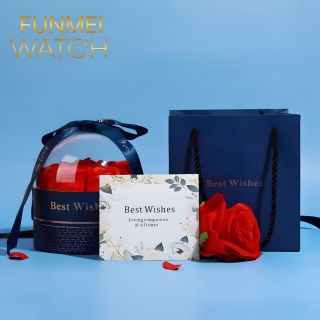 HỘP HOA QT PHỤ NỮ QUẢ CẦU TRONG SUỐT ĐỰNG QUÀ TẶNG