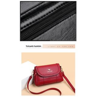 Túi xách nữ thời trang trung niên sang trọng quý phái, da cao cấp, size 26cm TX19 Bag Đeo Vai