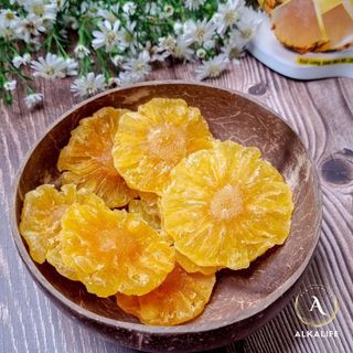 Thơm Sấy Dẻo Nguyên Miếng, đặc sản Đà Lạt - 500GR/TÚI