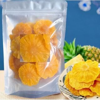 Thơm Sấy Dẻo Nguyên Miếng, đặc sản Đà Lạt - 500GR/TÚI