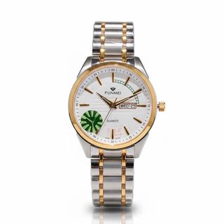 ĐỒNG HỒ NAM CHÍNH HÃNG FUNMEI F2040 DÂY THÉP NĂM MÀU FULLBOX TEM