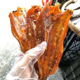 Khô cá mối tẩm ngon ,khối lượng 500gr ,chất lượng ngon , thịt dai thơm béo, KHÔNG DÙNG CHẤT BẢO QUẢN PHƠI KHÔ TỰ NHIÊN