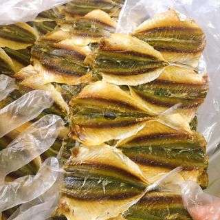 Khô cá Chỉ Vàng 1KG- Con to, ướp vừa ăn, màu tự nhiên- Đặc Sản Khô Miền Tây Food Thức Ăn