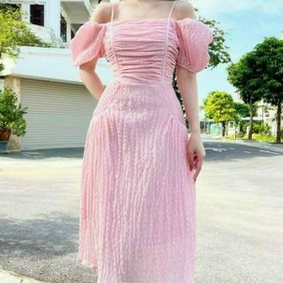 Đầm trung niên cho mẹ bigsize cao cấp dự tiệc sang trọng thiết kế dáng suông đẹp A10