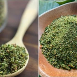 MUỐI LÁ É - ĐẶC SẢN MIỀN TRUNG - HƯƠNG VỊ MIỀN NAM, cay mặn - HỦ 100GR