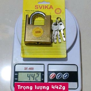 Ổ KHÓA SVIKA 60MM CHỐNG CẮT 4 CHÌA (GIỮ CHÌA)