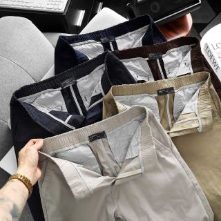 Kaki dài nam, lưng thun slim fit. Vải cotton thun xịn dày mịn thun co giãn 4 chiều