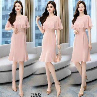 Đầm trung niên cho mẹ bigsize chất liệu UMI dày dặn co giãn cao cấp dự tiệc sang trọng thiết kế dáng ôm body đuôi cá đẹp HN29 Nữ Dress