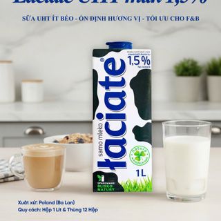 SỮA TƯƠI ŁACIATE UHT 1,5%