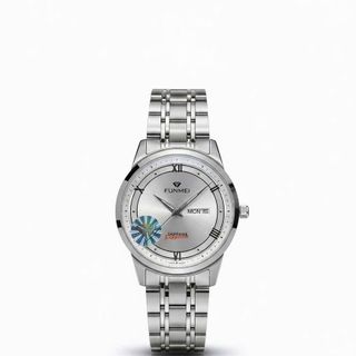 ĐỒNG HỒ NAM CHÍNH HÃNG FUNMEI F2039 DÂY THÉP NĂM MÀU FULLBOX TEM