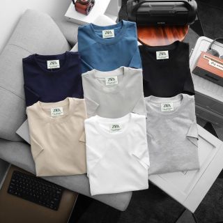 Áo thun nam Basic New.  Chất vải cotton 4c xịn dày cao cấp.