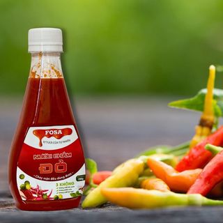NƯỚC CHẤM HẢI SẢN ĐẬM ĐẶC - FOSA (110G) - NƯỚC CHẤM ĐỎ Nước Sốt Cay