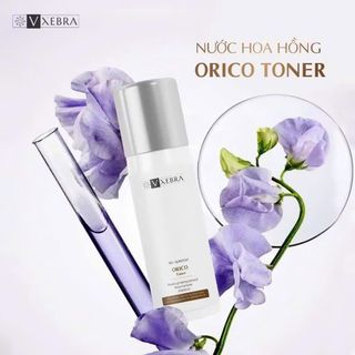 Toner hoa hồng Orico Toner Vxebra nước cân bằng giúp dưỡng ẩm, làm sáng sạch dịu da