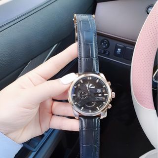 SĂN SALE ĐẦU NĂM ĐỒNG HỒ NAM TRUNG CẤP TAD HEUER DÂY DA CHONOGRAP