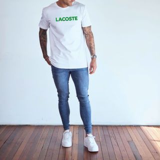 Áo thun nam. Chất thun cotton co giãn 4 chiều , Chất vải dày vừa mềm mịn.