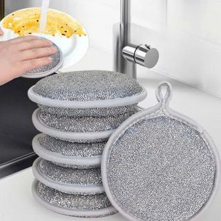 SET 10 MIẾNG BỌT BIỂN 2 MẶT TRÒN RỬA CHÉN