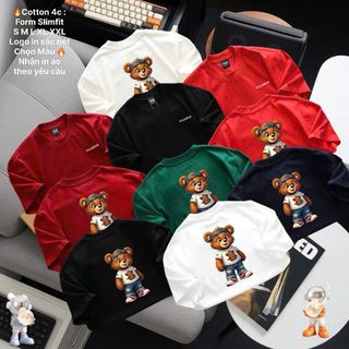 Áo thun nam.  Chất thun cotton co giãn 4 chiều , Chất vải dày vừa mềm mịn thấm hút mồ hôi tốt.