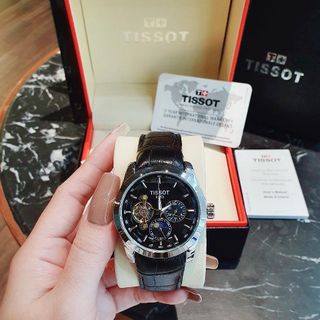 SĂN SALE ĐẦU NĂM ĐỒNG HỒ NAM TRUNG CẤP TIXOT DA LỘ ĐÁY AUTOMATIC