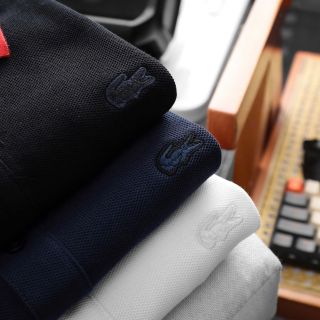 POLO  nam 3 Colors.  Chất 100% COTTON cá sấu mắt chim chính phẩm co giản 2 chiều dày dặn.