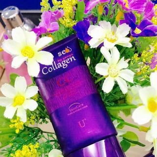 Kem Nền CC Collagen By Yanye Tím Thái Lan 45ml
