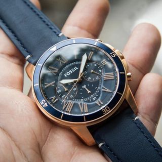 SALE ĐỒNG HỒ NAM CAO CẤP POSSIL DÂY DA XANH FULL KIM FULLBOX TAG