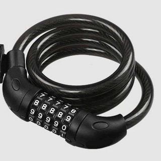 Ổ KHÓA XE ĐẠP XE MÁY 5 SỐ DÂY DÀI 1M2