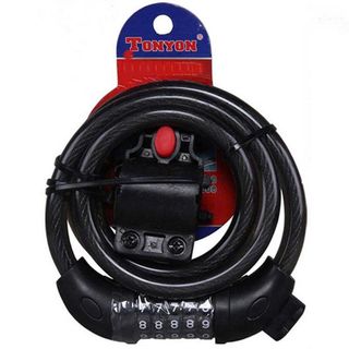 Ổ KHÓA XE ĐẠP XE MÁY 5 SỐ DÂY DÀI 1M2