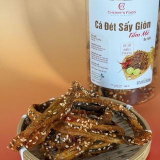 CÁ ĐÉT SẤY GIÒN TẨM MÈ NHÀ LÀM - ĐẶC SẢN QUẢNG NAM -  MÓN LẠ NHƯNG ĂN LÀ GHIỀN