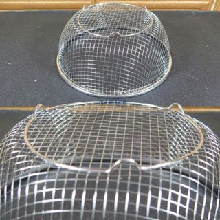 RỖ INOX 304 LƯỚI THƯA TRÒN 27CM LOẠI DÀY