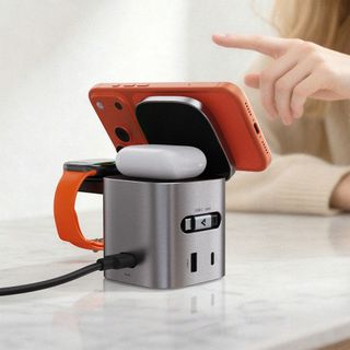 Trạm sạc nhanh để bàn ACEFAST Z9 80W GaN 6 trong 1 đa chức năng