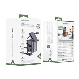 Trạm sạc nhanh để bàn ACEFAST Z9 80W GaN 6 trong 1 đa chức năng