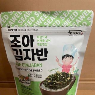 Rong biển vụn Hạnh nhân rau củ 50g * 30 gói