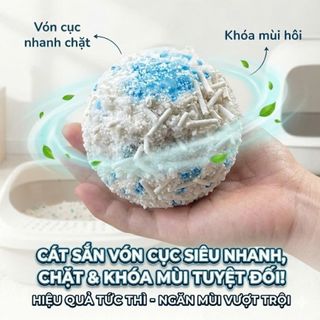 Cát Vệ Sinh Cho Mèo MiaoMi Hương Biển Xanh - Sỉ từ 1 thùng