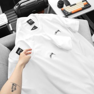 Áo thun nam Basic. Cotton 4C xịn căng nét dày mịn.